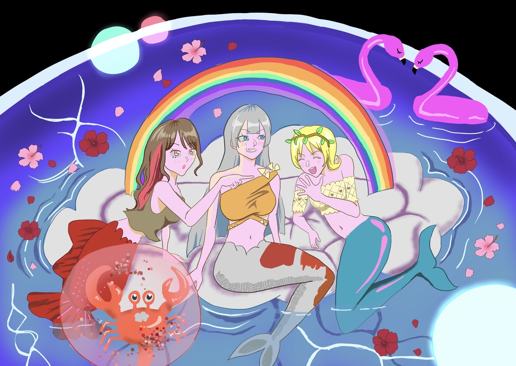 マーメイドクリアファイル(クリアファイル)