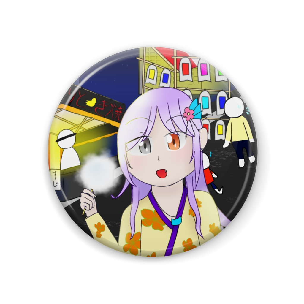 祭りな缶バッジ