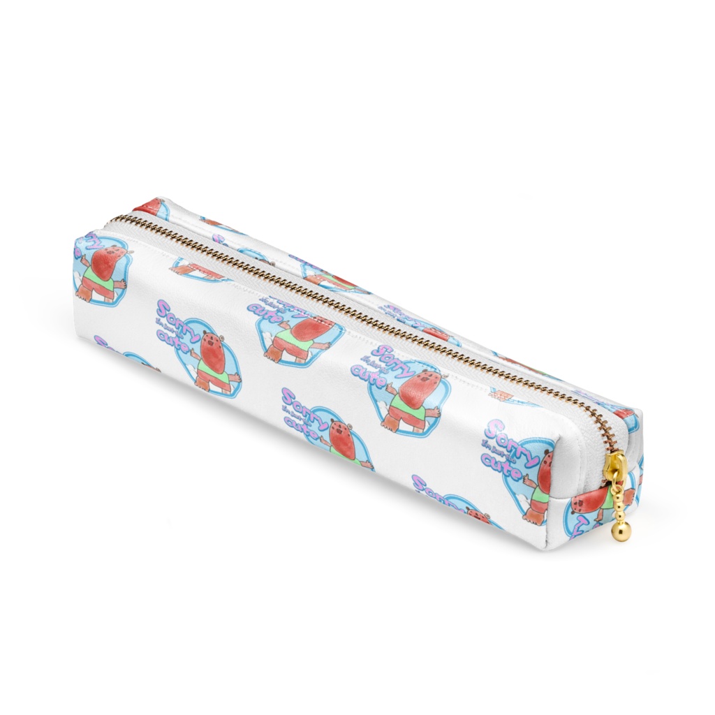 可愛くてごめんくまペンケース