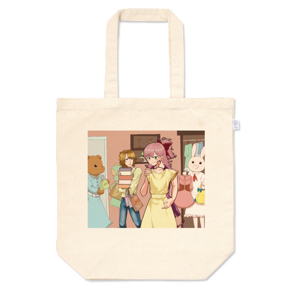お買い物トートバッグ