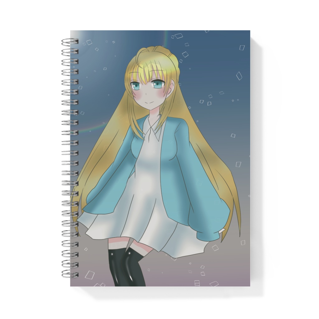 金髪少女のリングノート