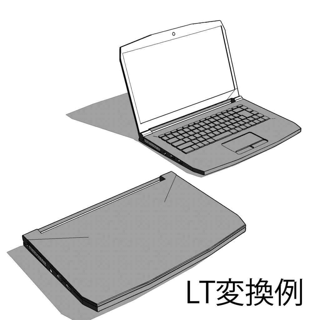 【3D】ゲーミングノートパソコン