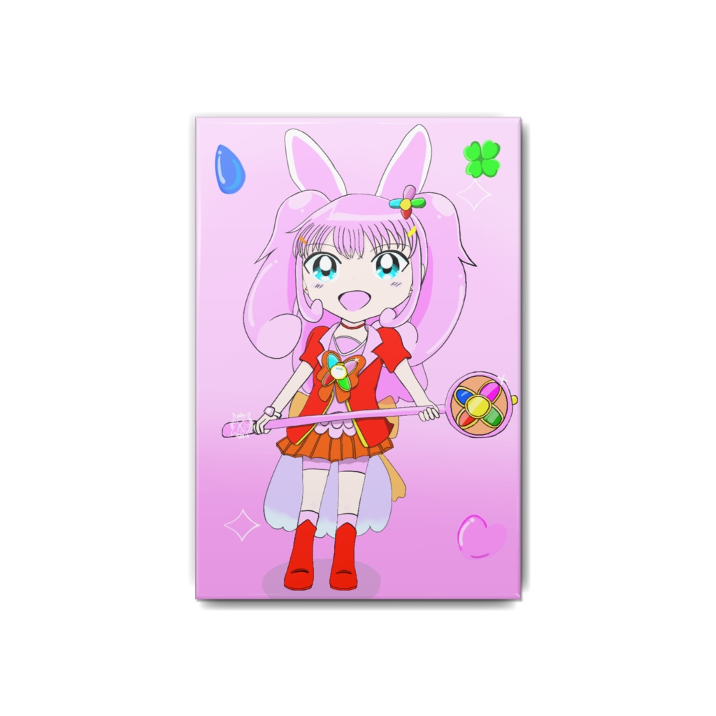 花野咲缶バッジ