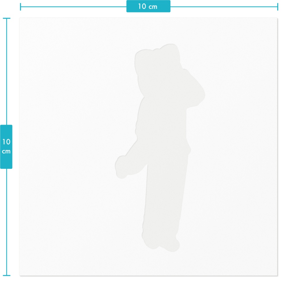 動物のパーカーと亮のステッカー