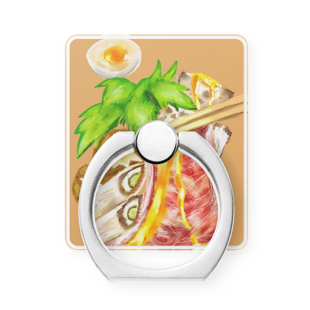 スマホリングすき焼き