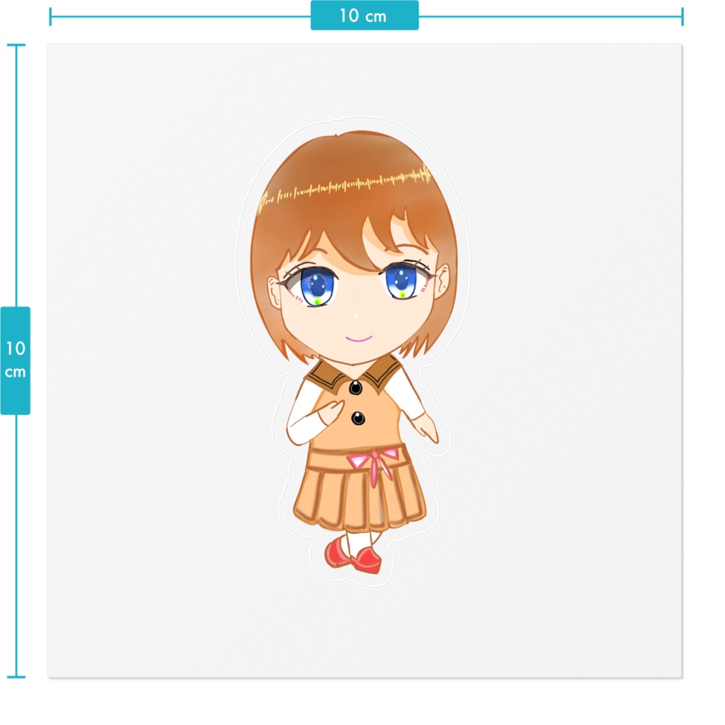 ミニキャラの女の子