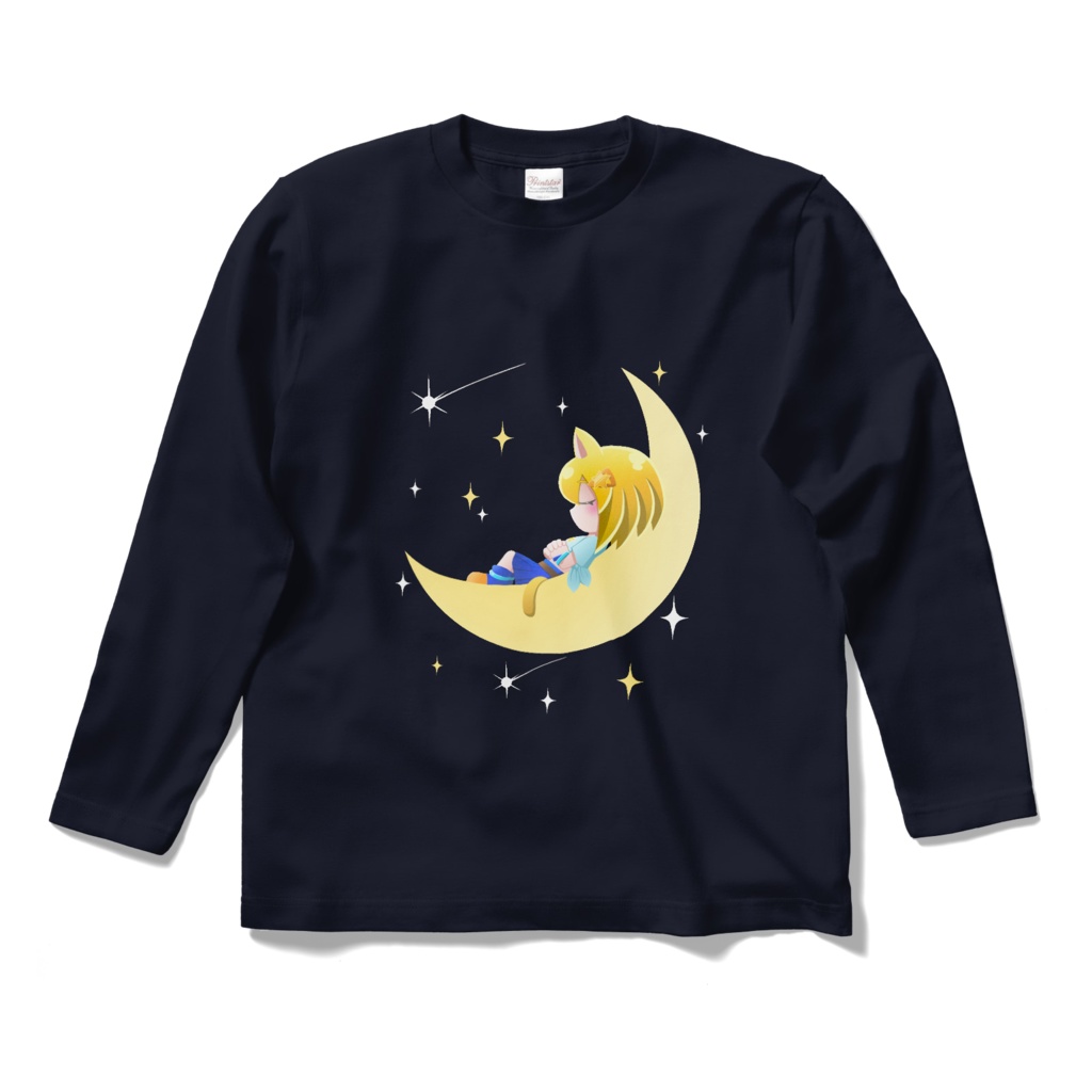 月に眠るキラリア　ロングスリーブTシャツ