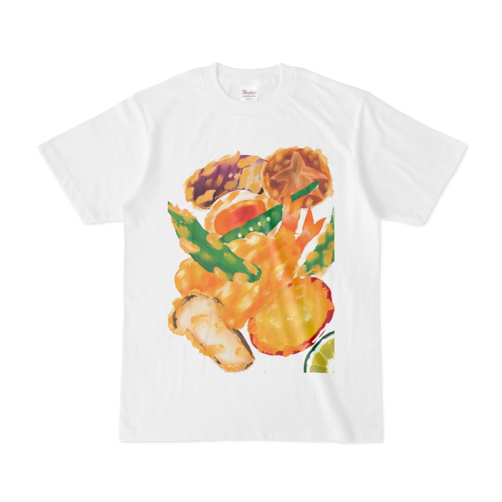 Tシャツ天丼イラスト