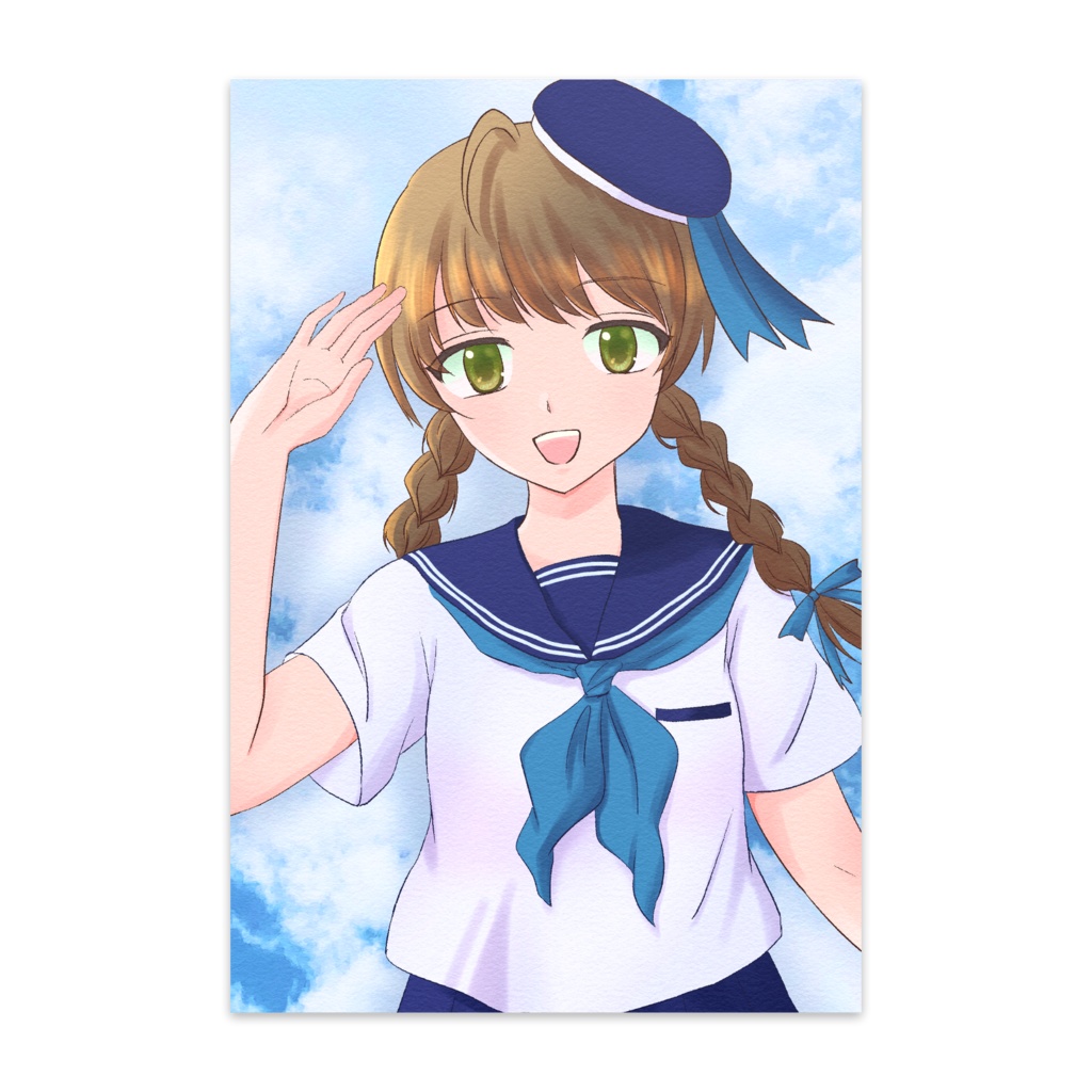 セーラー服と空