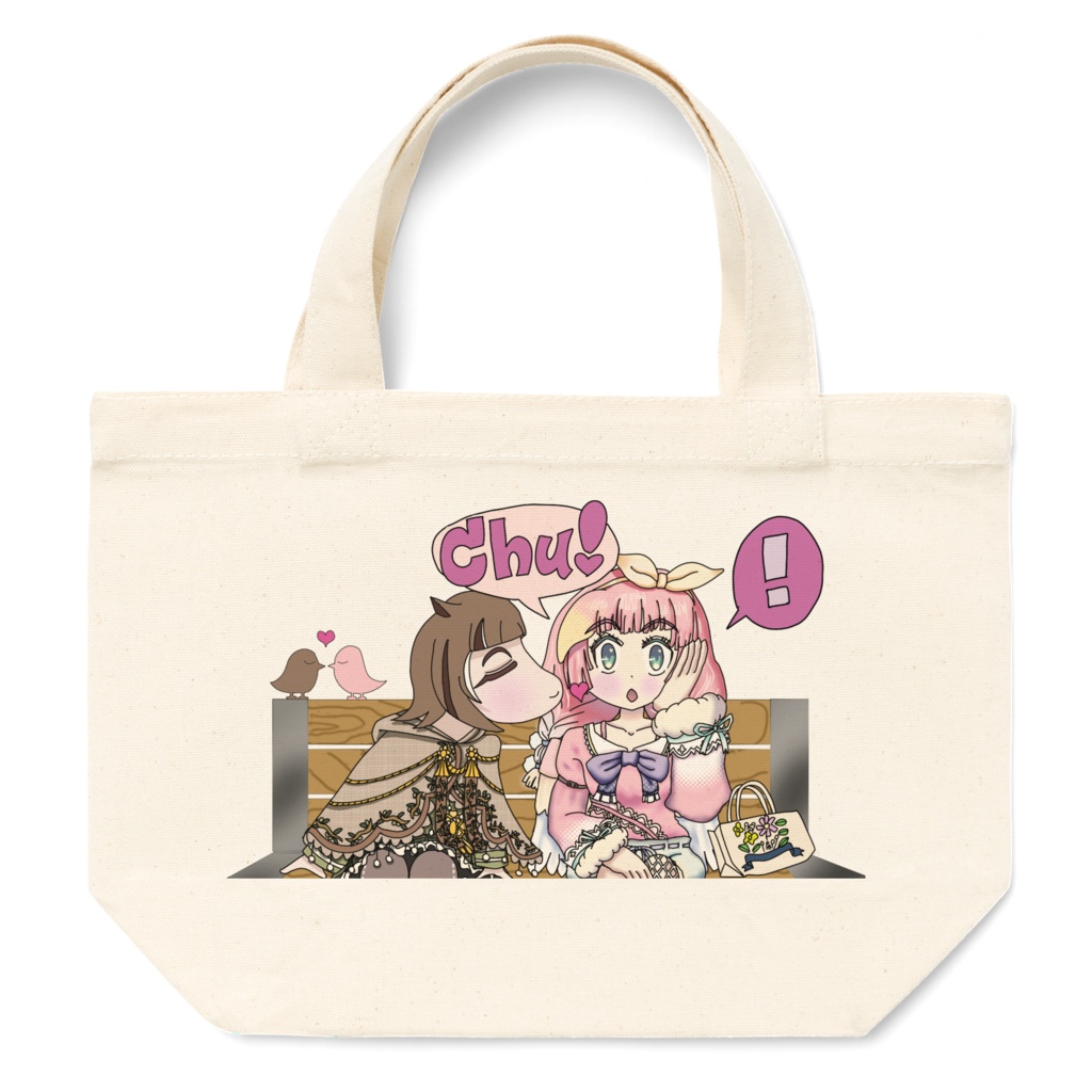 こゆるちゃんインコちゃんトートバッグ