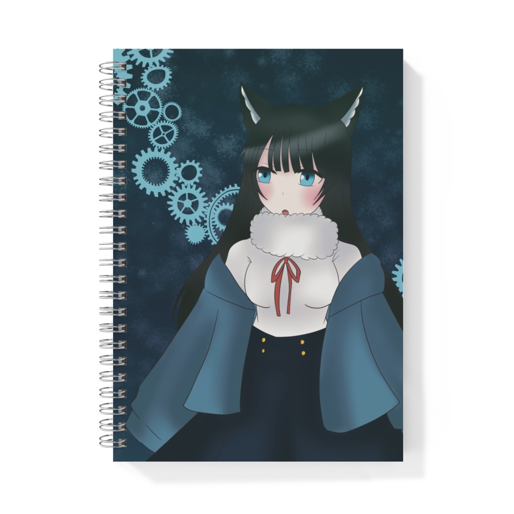 もふもふ少女のリングノート