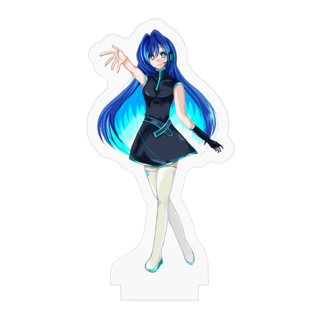 デジタル少女AO アクリルフィギュア