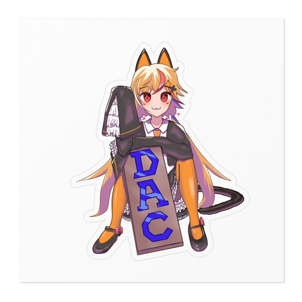 メルトバター君ステッカー