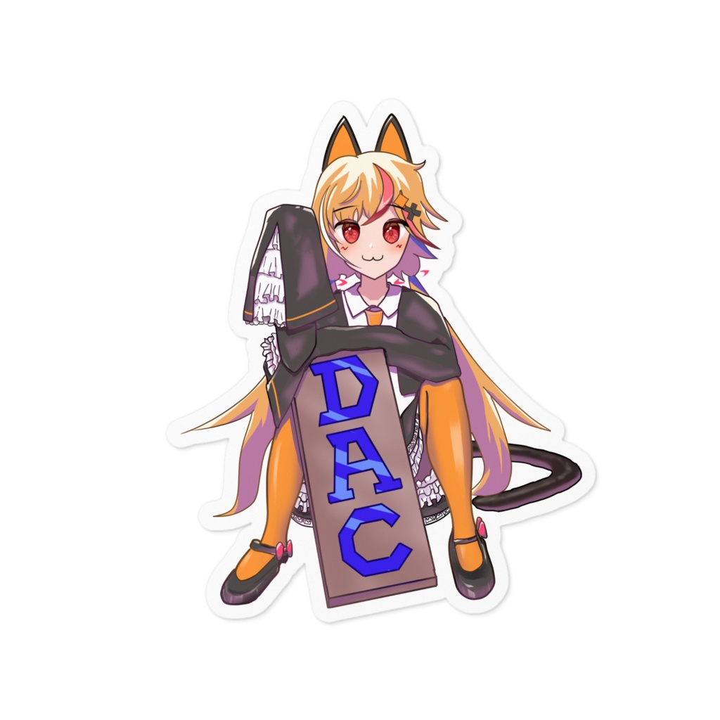 メルトバター君ステッカー