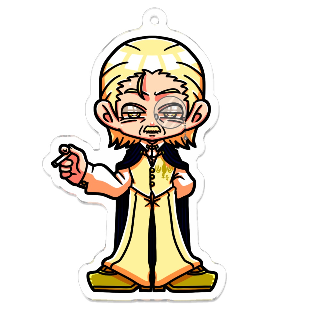 タバコ擬人化/金ピ老紳士