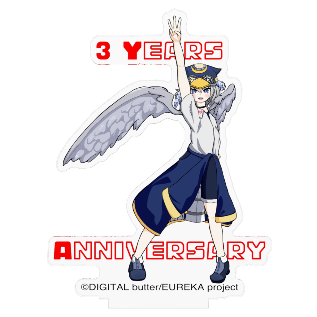 Dac神奈川3周年と橘こもち【アクリルフィギュア】