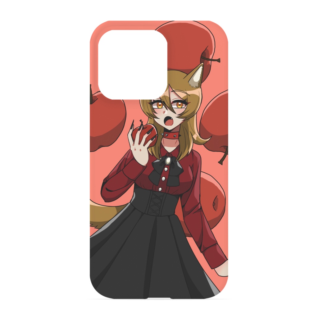 オオカミ娘のiPhoneケース