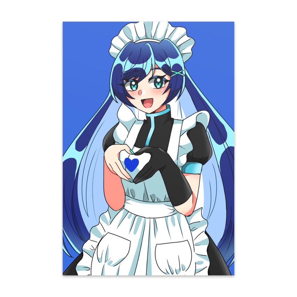 メイドAOちゃん　ポストカード