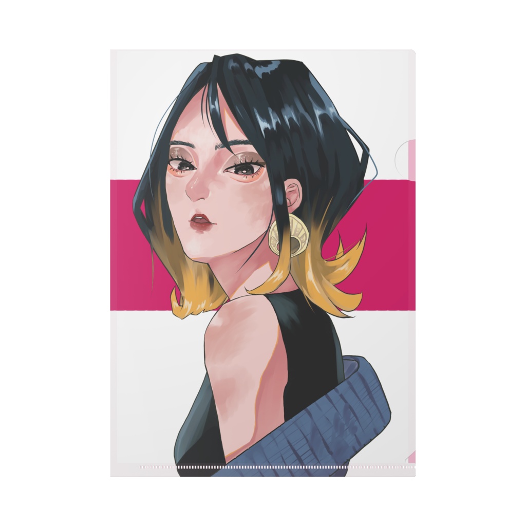 クリアファイル「PINK」