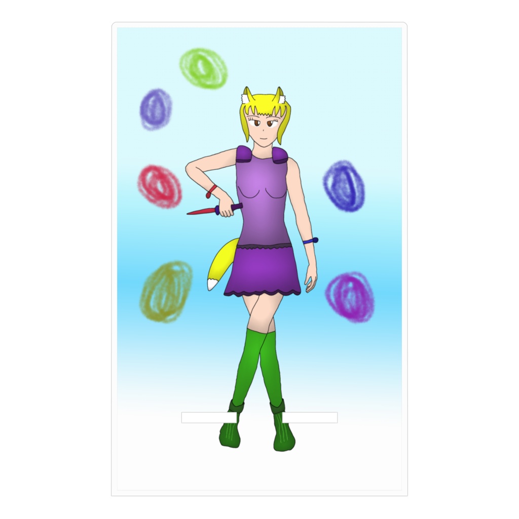 アクリルスマホスタンド、召喚士