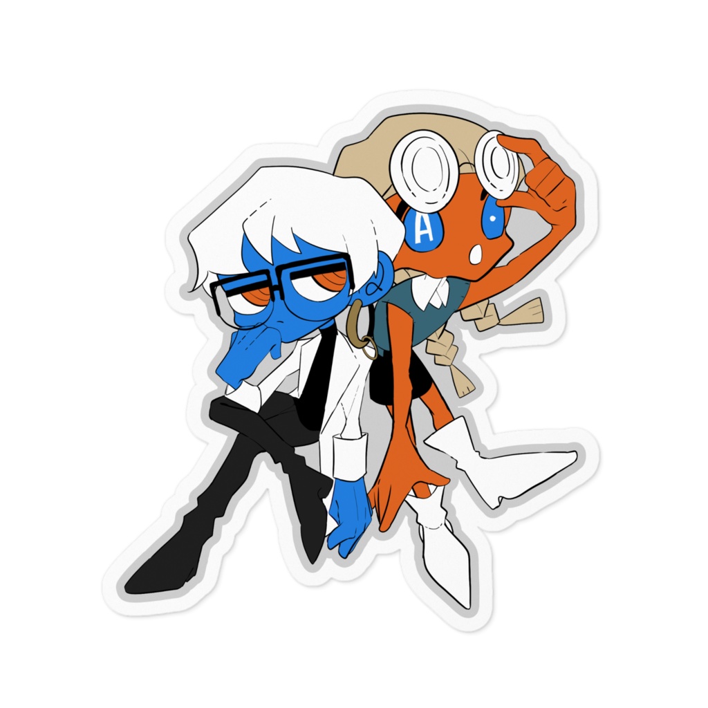 センセーとジョシュ　ステッカー