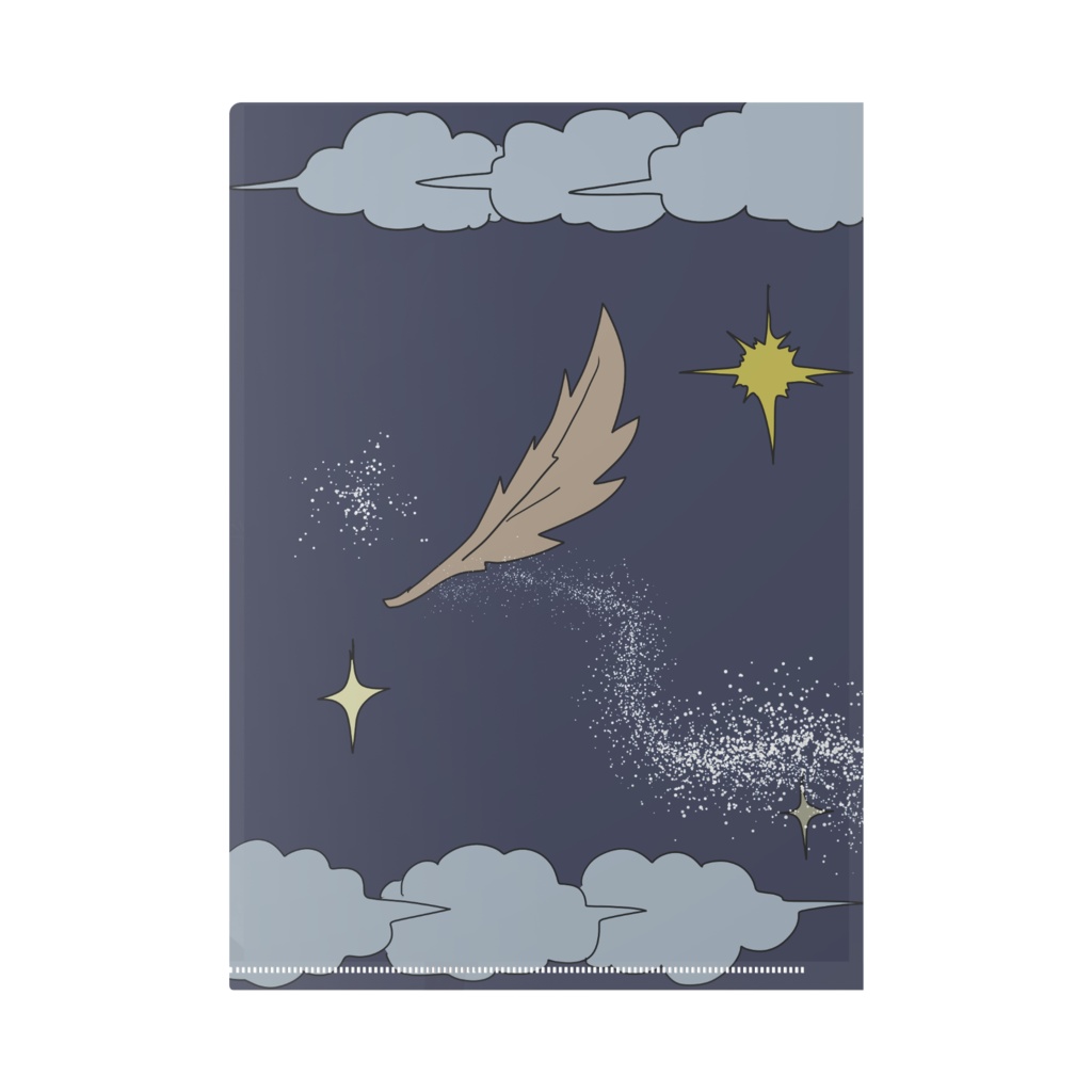 ピーターパンのクリアファイル