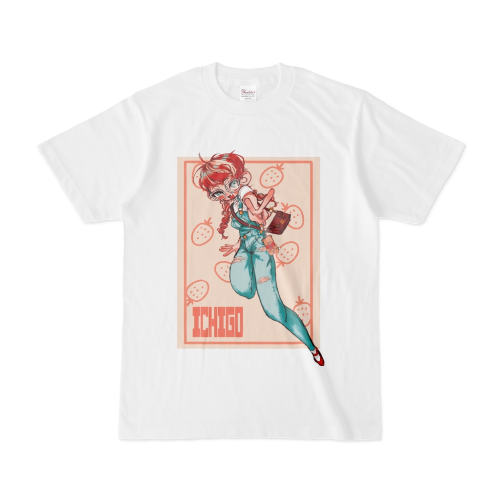 イチゴガールTシャツ