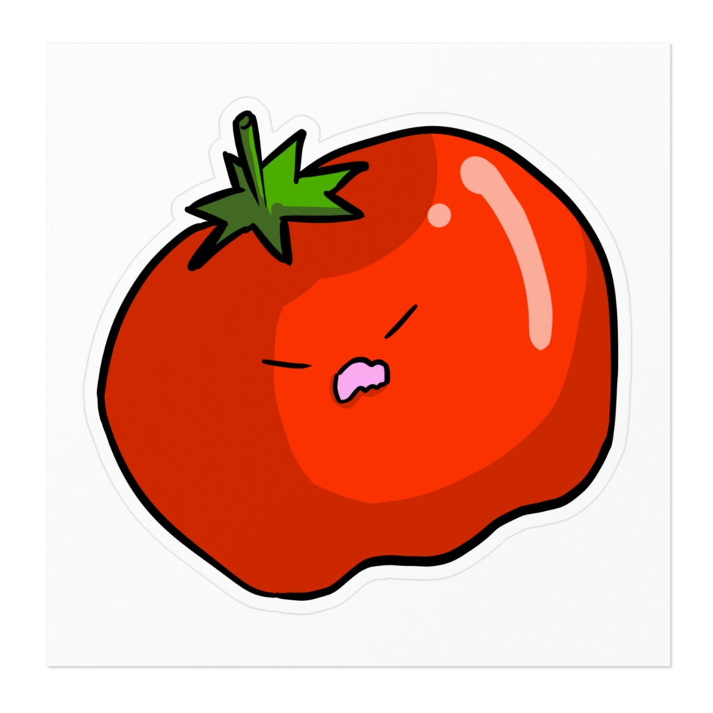 トマトのステッカー