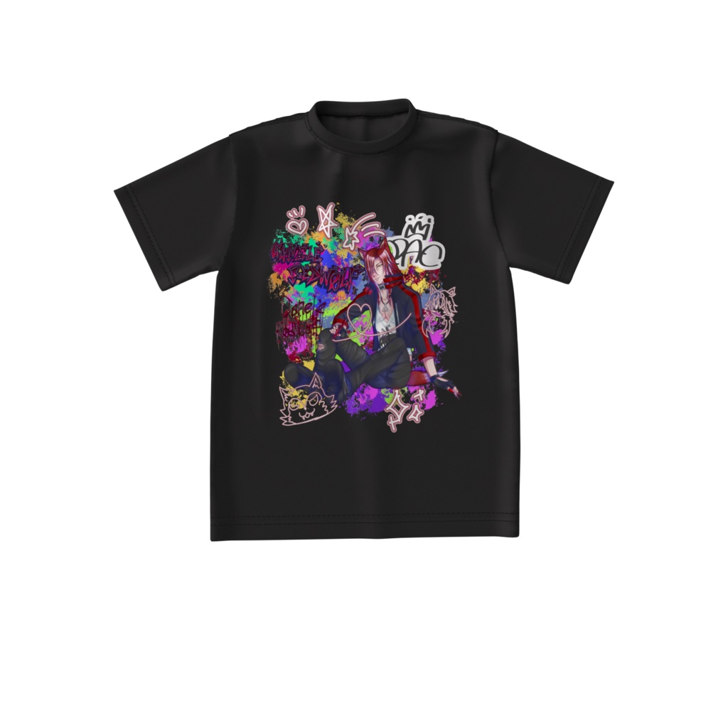 カヌレ・レッドウルフビッグシルエットTシャツ