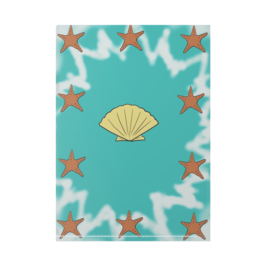 人魚のクリアファイル