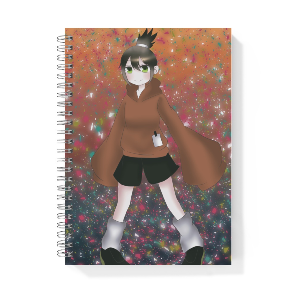 萌え袖ちゃんリングノート