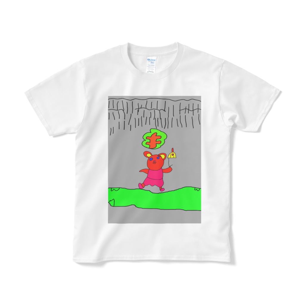 かわいいクマのTシャツ