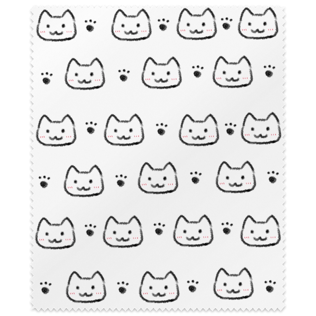 猫ちゃんのメガネクリーナー