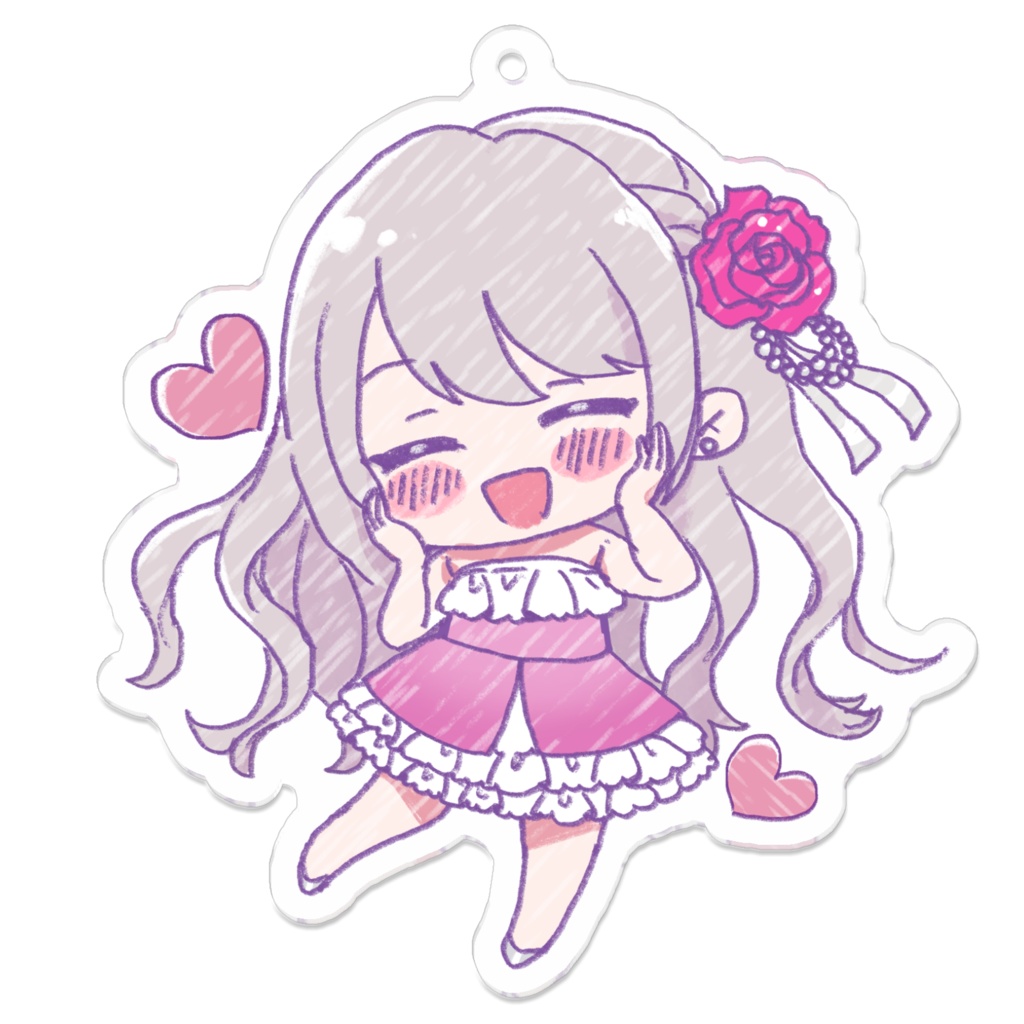 LiLiAの喜怒哀楽アクキー
