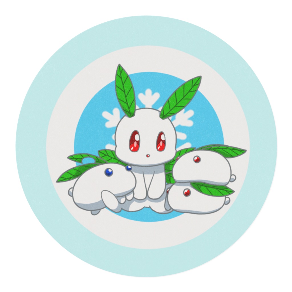 ユキウサギのマスキングテープ