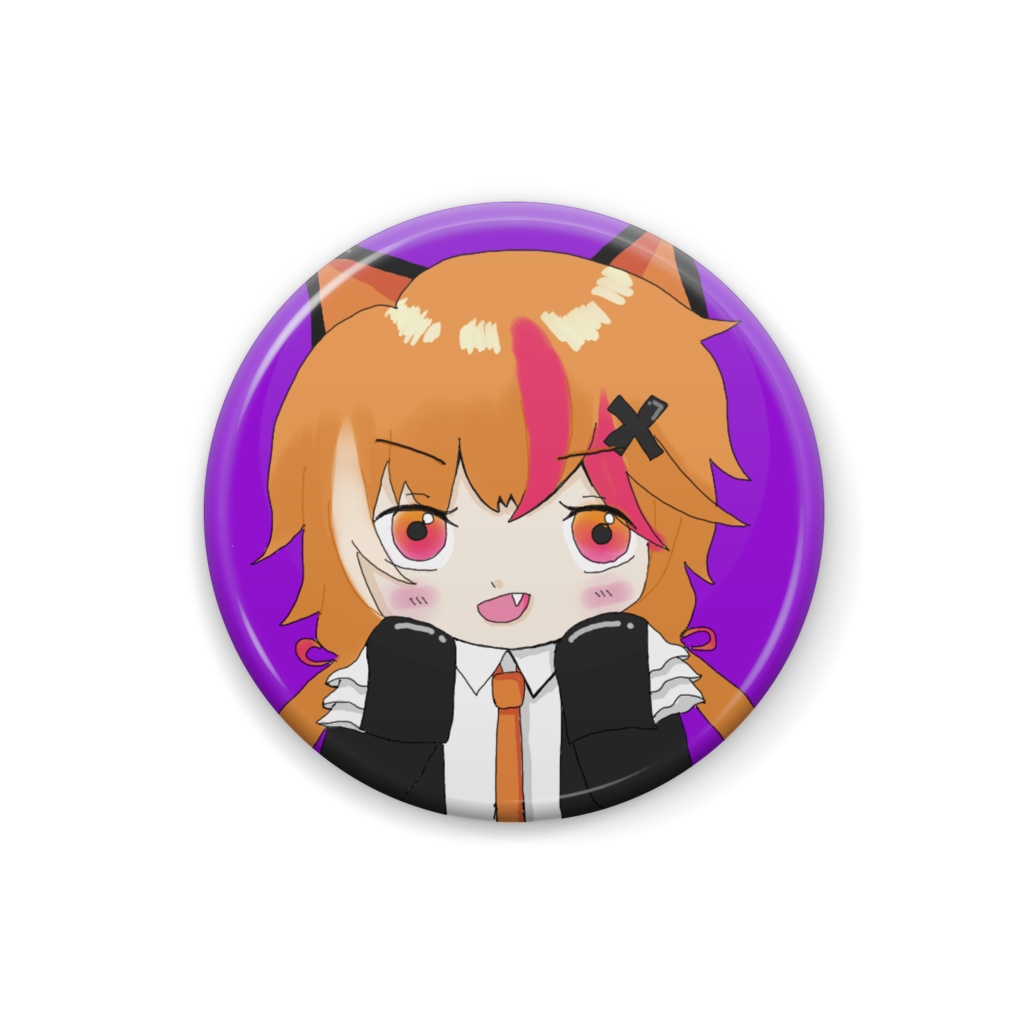メルトくん缶バッジ
