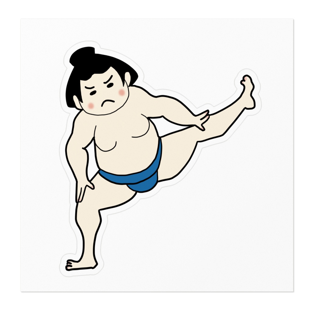 お相撲さんステッカー