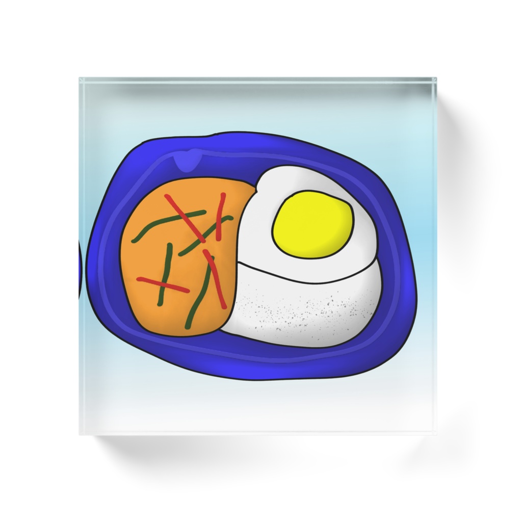 アクリルブロッキング、ガパオライス