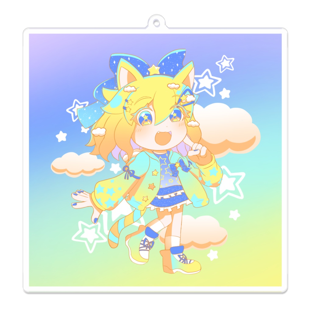 ゆめかわアクリルキーホルダー