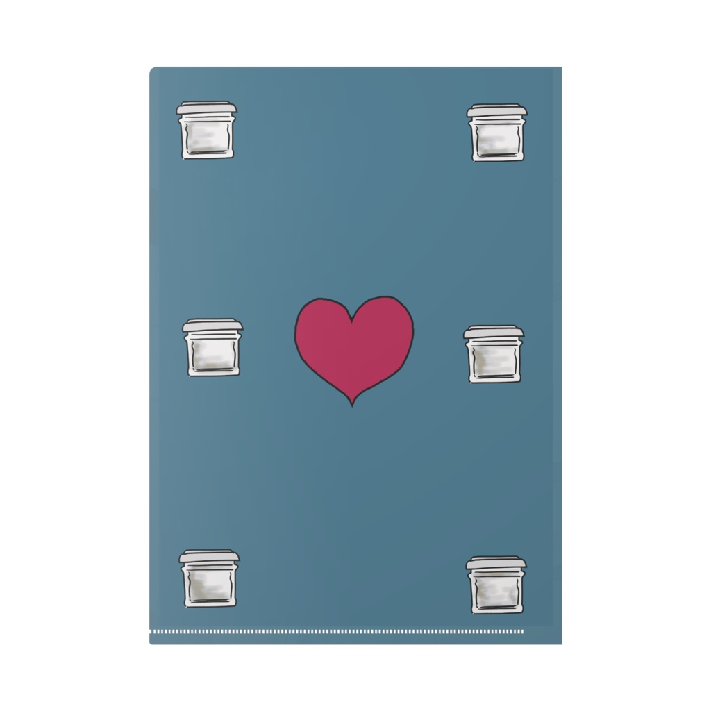 お料理女子のクリアファイル