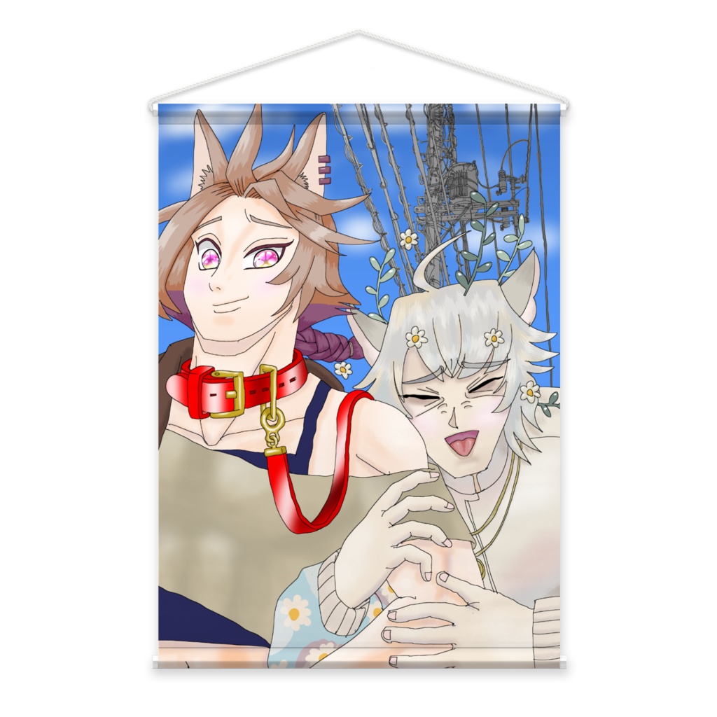 仲良しタペストリー