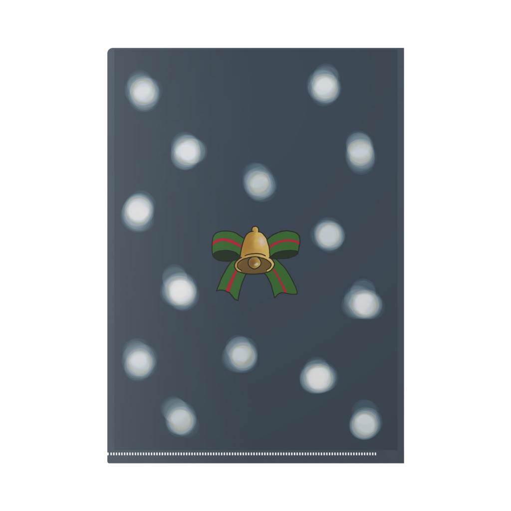 クリスマスオコジョクリアファイル