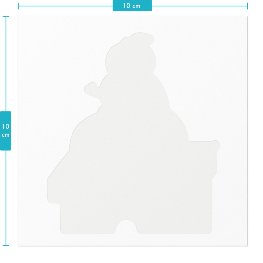 白蛇お鏡餅ステッカー