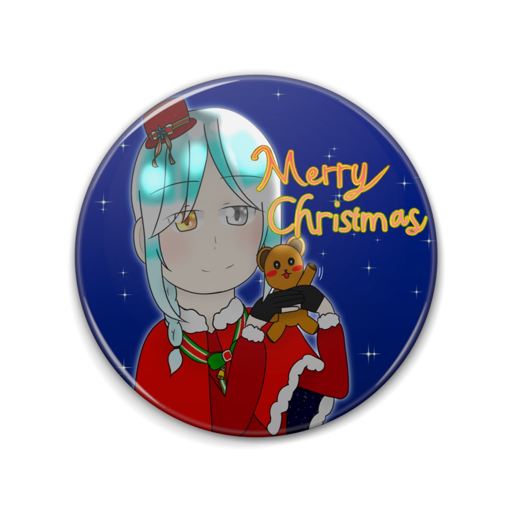 クリスマス缶バッジ 全6種