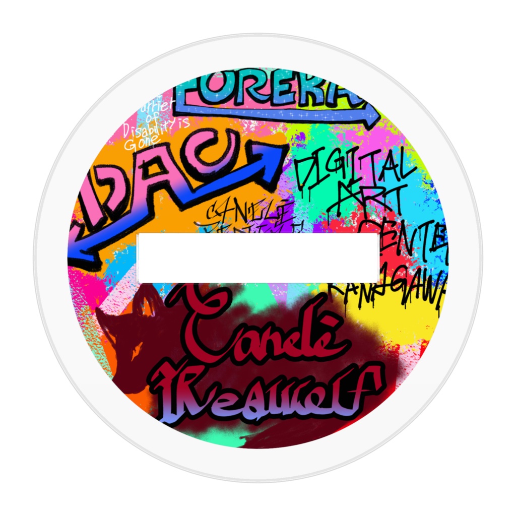 カヌレ・レッドウルフアクリルスタンド2