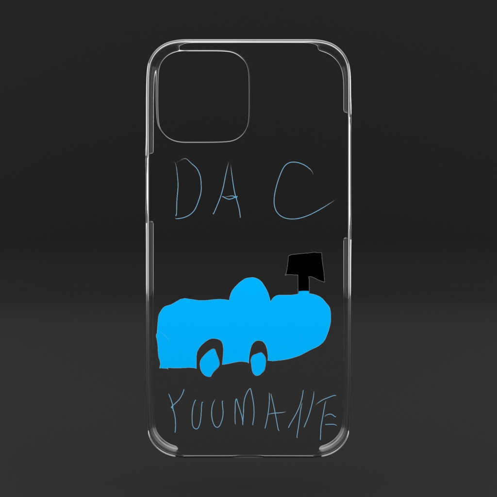 iPhone14クリアケース 車