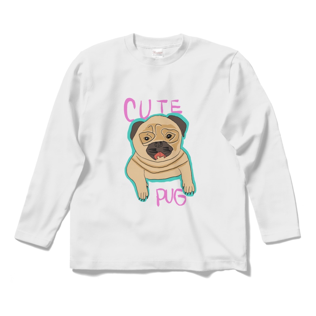 CUTEPUGの可愛いTシャツ