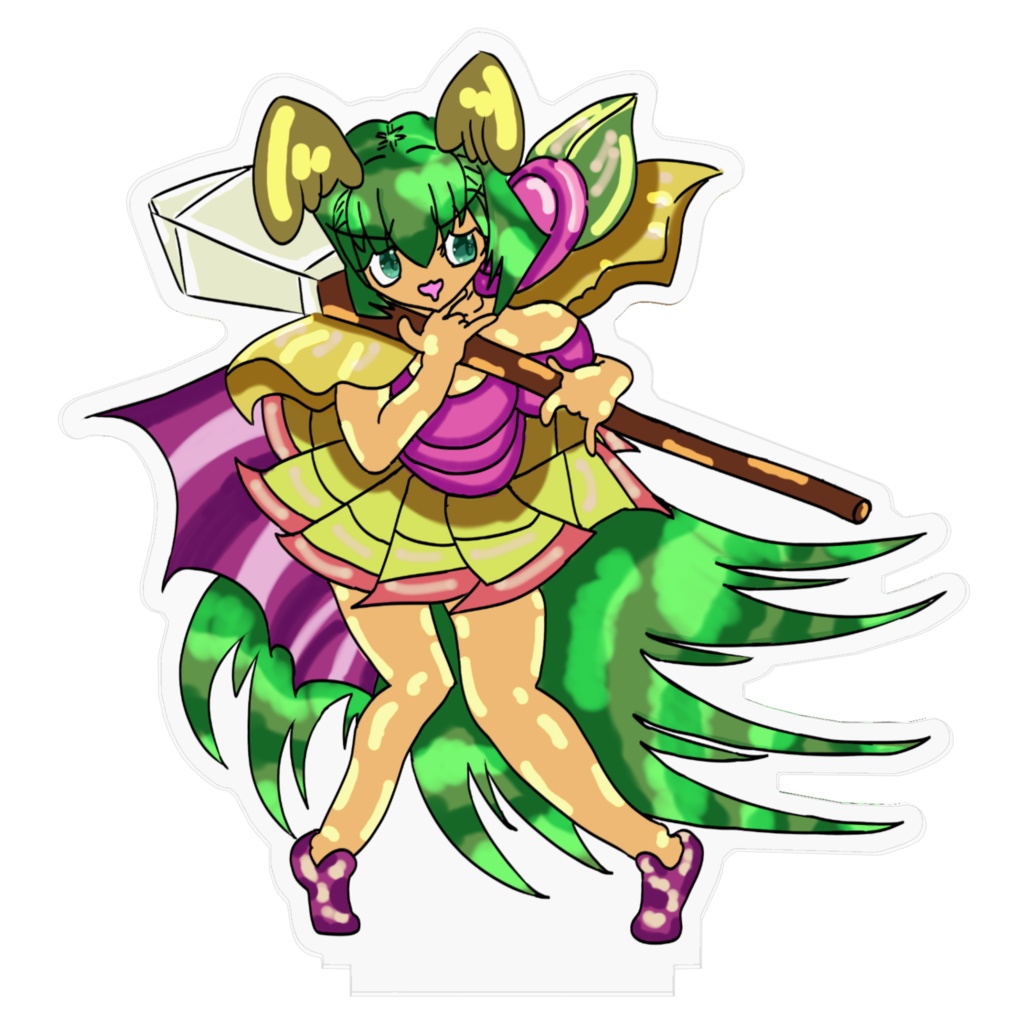 シカ角のメケピ