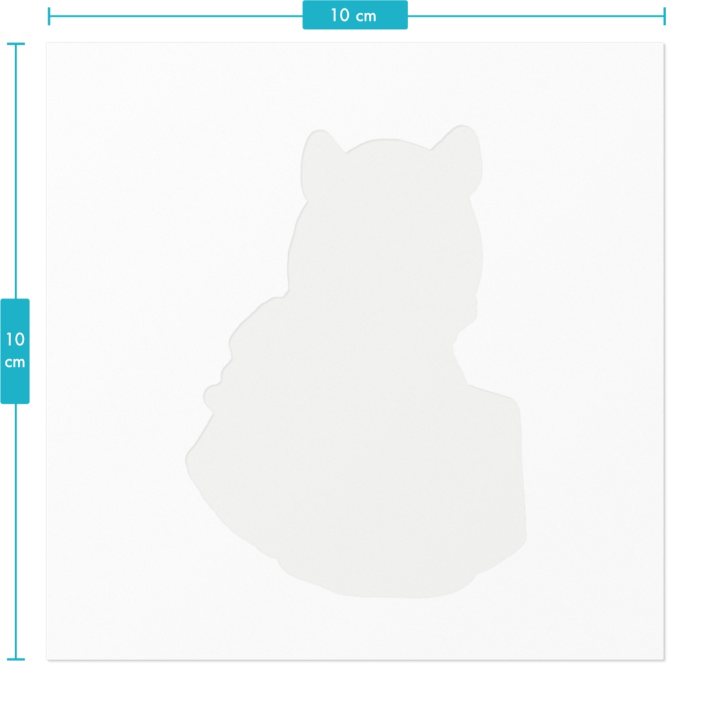 黒うさぎとピンクうさぎ