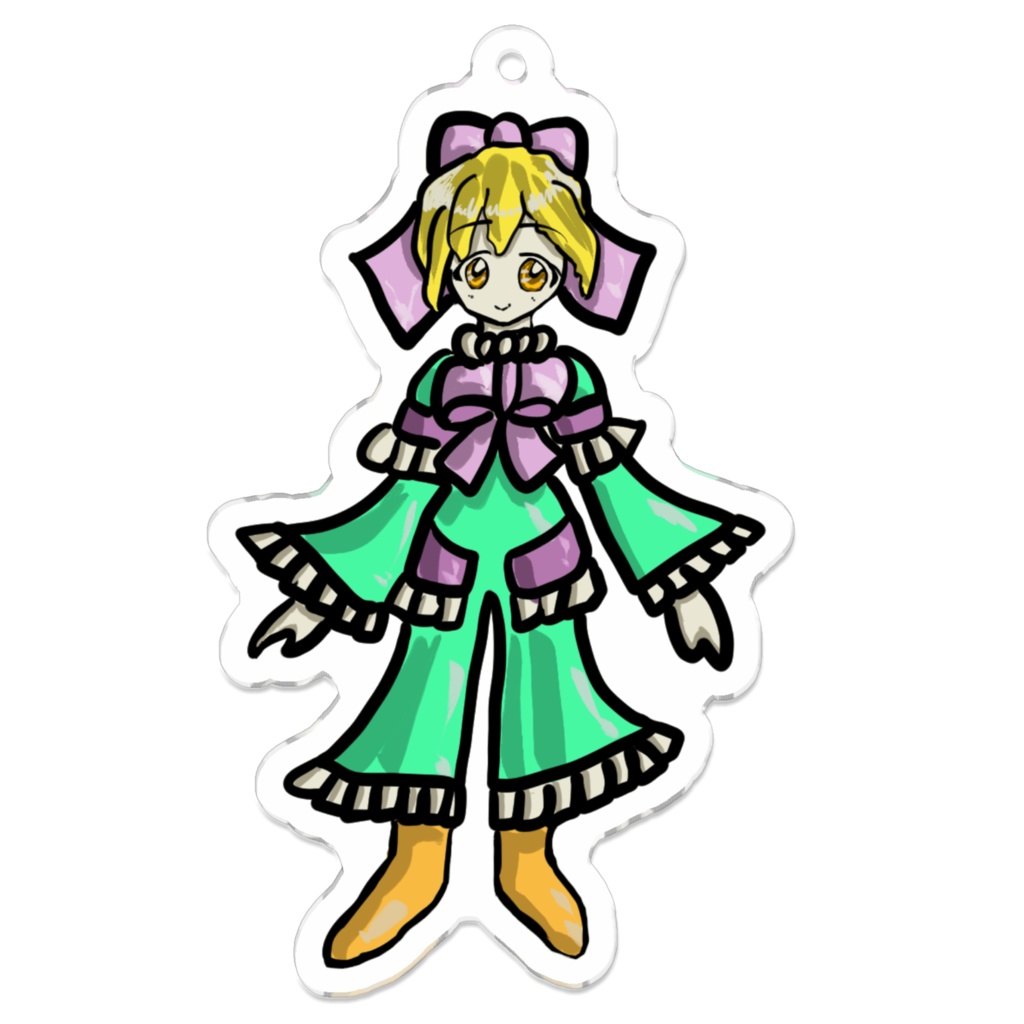 フリル娘のアクキー